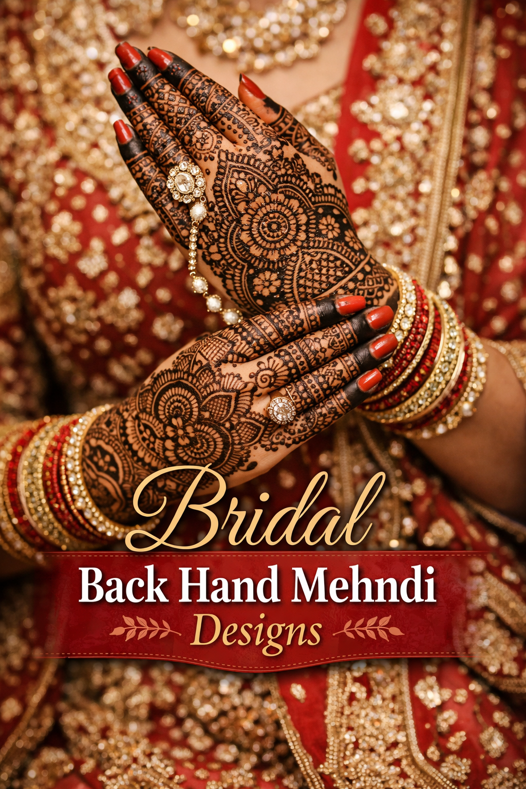 Back Hand Mehndi Designs – 45 Simple Ba